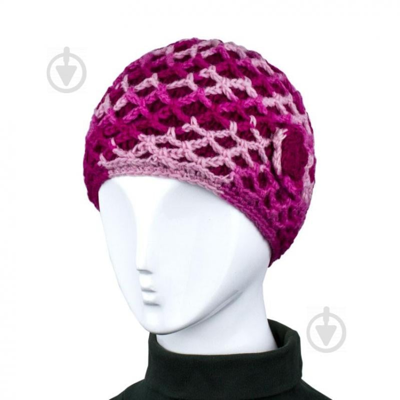 Шапка Kathmandu Нэтварка Ручная работа 100% шерсть яка S 54-56 Фуксия (24960)