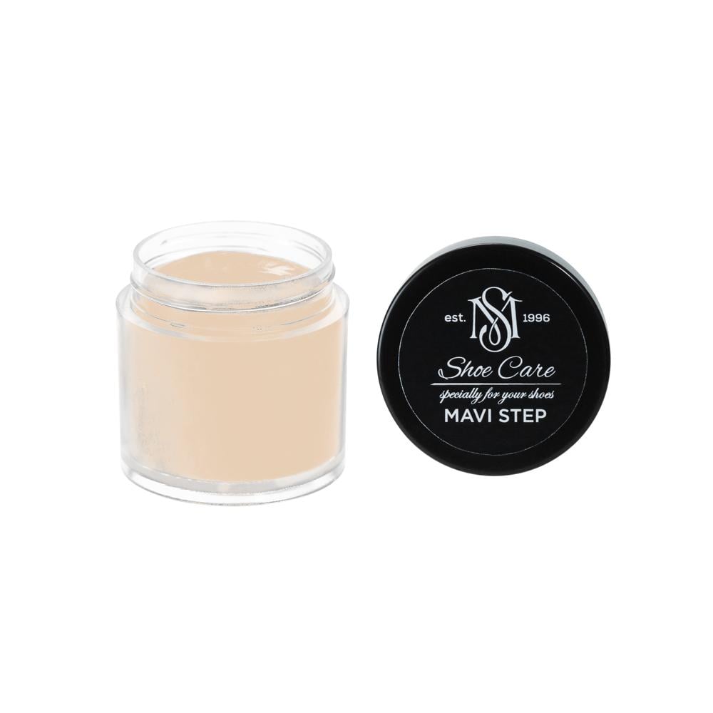 Крем для обуви из гладкой кожи MAVI STEP Custom 10 мл Коричнево-перламутровый (1510-Y40R) - фото 1 Крем для обуви из гладкой кожи MAVI STEP Custom 10 мл Коричнево-перламутровый (1510-Y40R) - фото 1