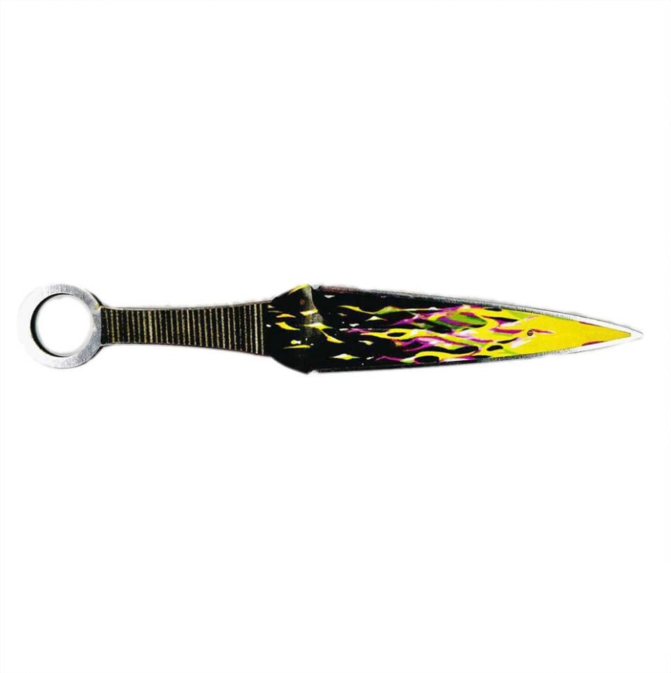 Дитячий іграшковий ніж Сувенірний КУНАІ RADIATION KUN-Ra дерев'яний (RLT44251)