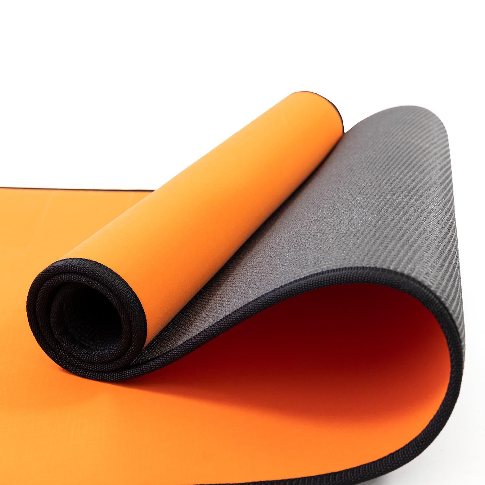 Килимок для йоги та фітнесу OSPORT Yoga Pro+ EVA двошаровий 8 мм Помаранчево-чорний (OF-0275) - фото 4 Килимок для йоги та фітнесу OSPORT Yoga Pro+ EVA двошаровий 8 мм Помаранчево-чорний (OF-0275) - фото 4