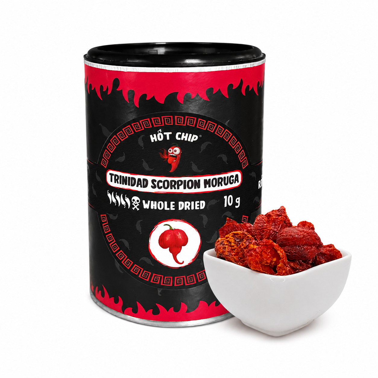 Перец сушеный стручок HotChip Trinidad Moruga Scorpion 10 г (22246)