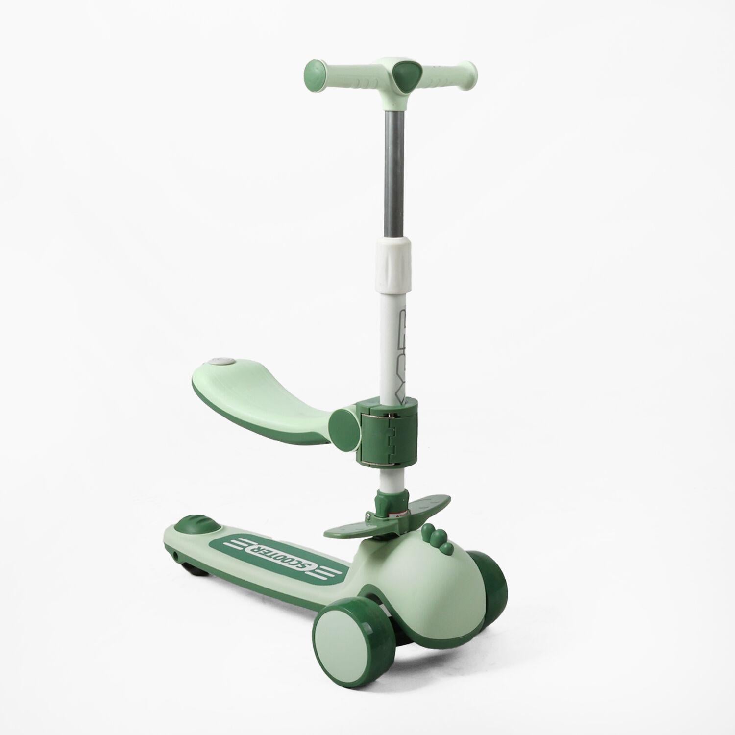 Самокат трехколесный Best Scooter Skyper Q-2330-10 Зеленый Самокат трехколесный Best Scooter Skyper Q-2330-10 Зеленый