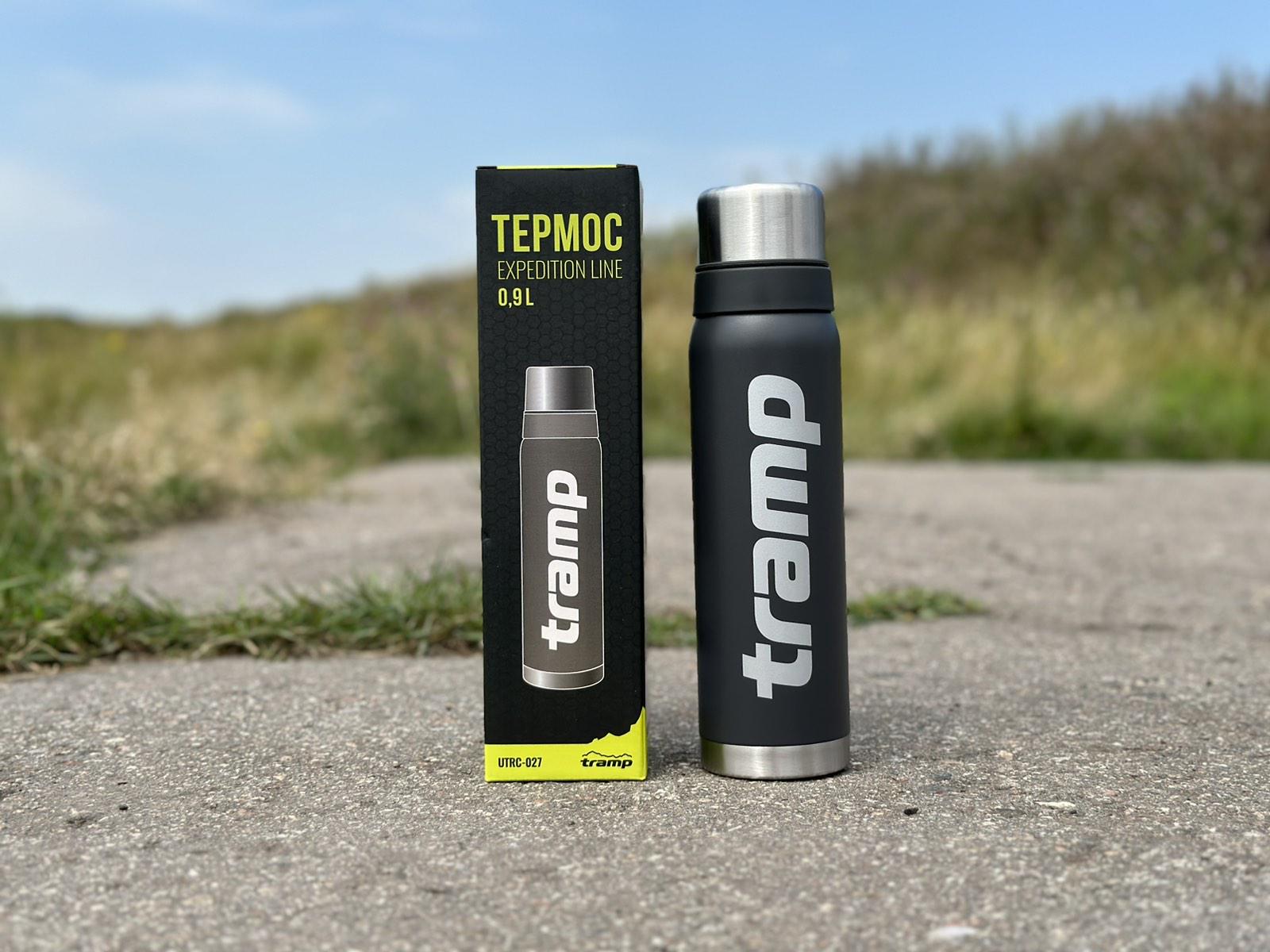 Термос для напитков Tramp expeditio с нержавейки держит 24 ч. 0,9 л (UTRC-027-grey) - фото 4 Термос для напитков Tramp expeditio с нержавейки держит 24 ч. 0,9 л (UTRC-027-grey) - фото 4