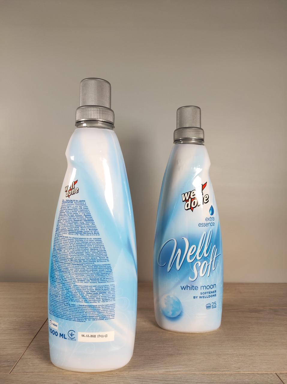 Ополіскувач для одягу Well Done White moon 1 л 25 прань (1901251332) - фото 2 Ополіскувач для одягу Well Done White moon 1 л 25 прань (1901251332) - фото 2