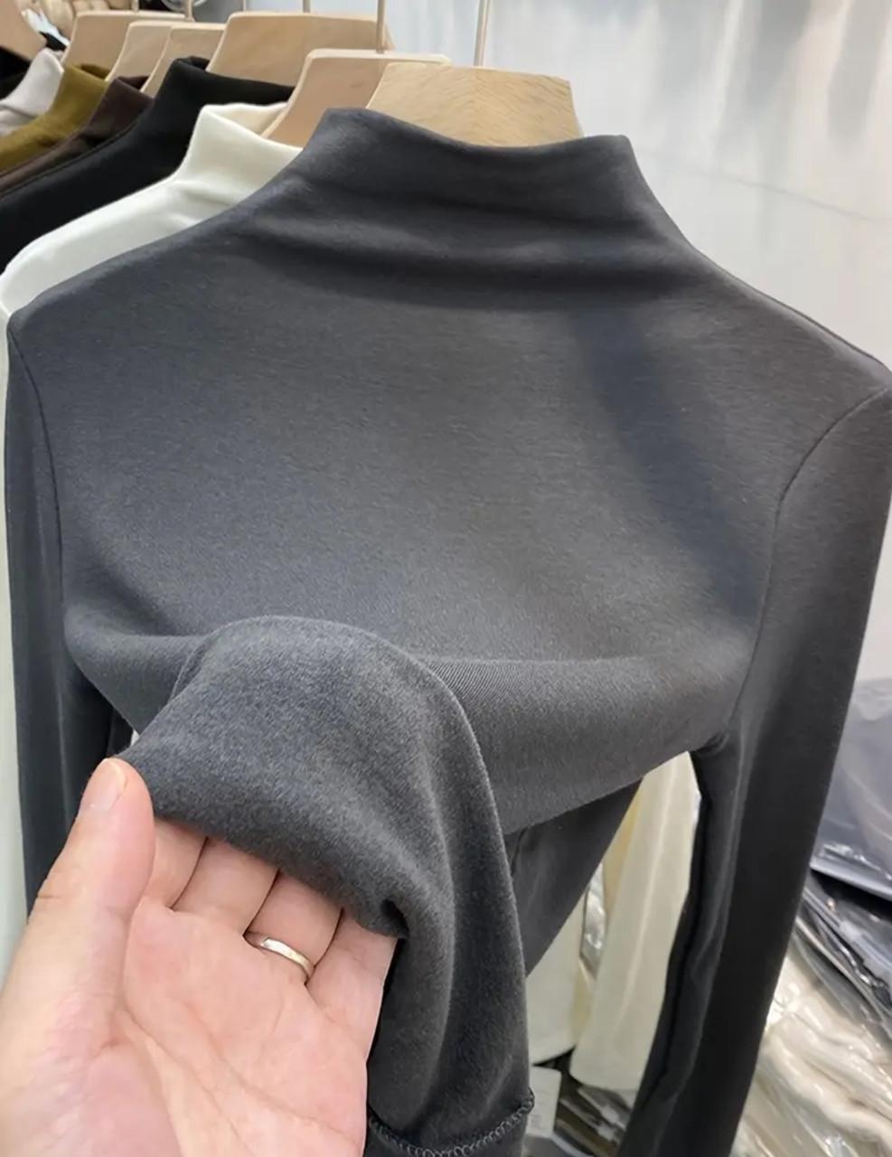 Водолазка женская утепленная XL Черный (2513176105) - фото 5