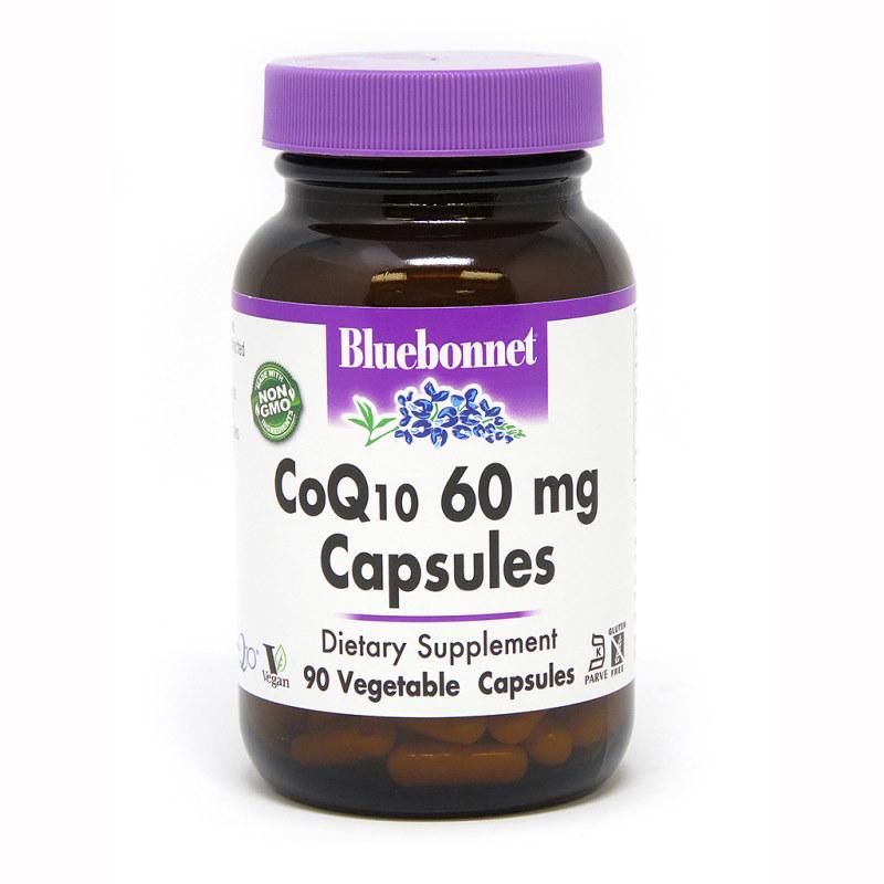 Натуральна добавка Bluebonnet Nutrition CoQ10 60 мг 90 вегакапс. (5089)