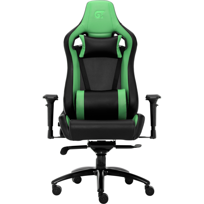 Кресло геймерское GT RACER X-0814 Black/Dark Green Кресло геймерское GT RACER X-0814 Black/Dark Green