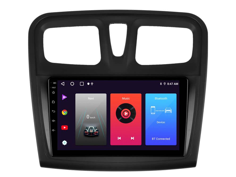 Автомагнітола штатна Sigma S9332 для Renault Logan 2 2012-2022/Sandero 2 2013-2022 F1 A 3/32 Gb 4G DSP 9" (AR-91322)