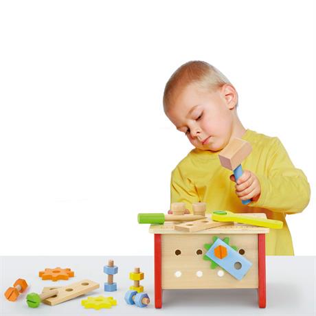 Ігровий набір Viga Toys Верстак з інструментами (18250) - фото 3 Ігровий набір Viga Toys Верстак з інструментами (18250) - фото 3