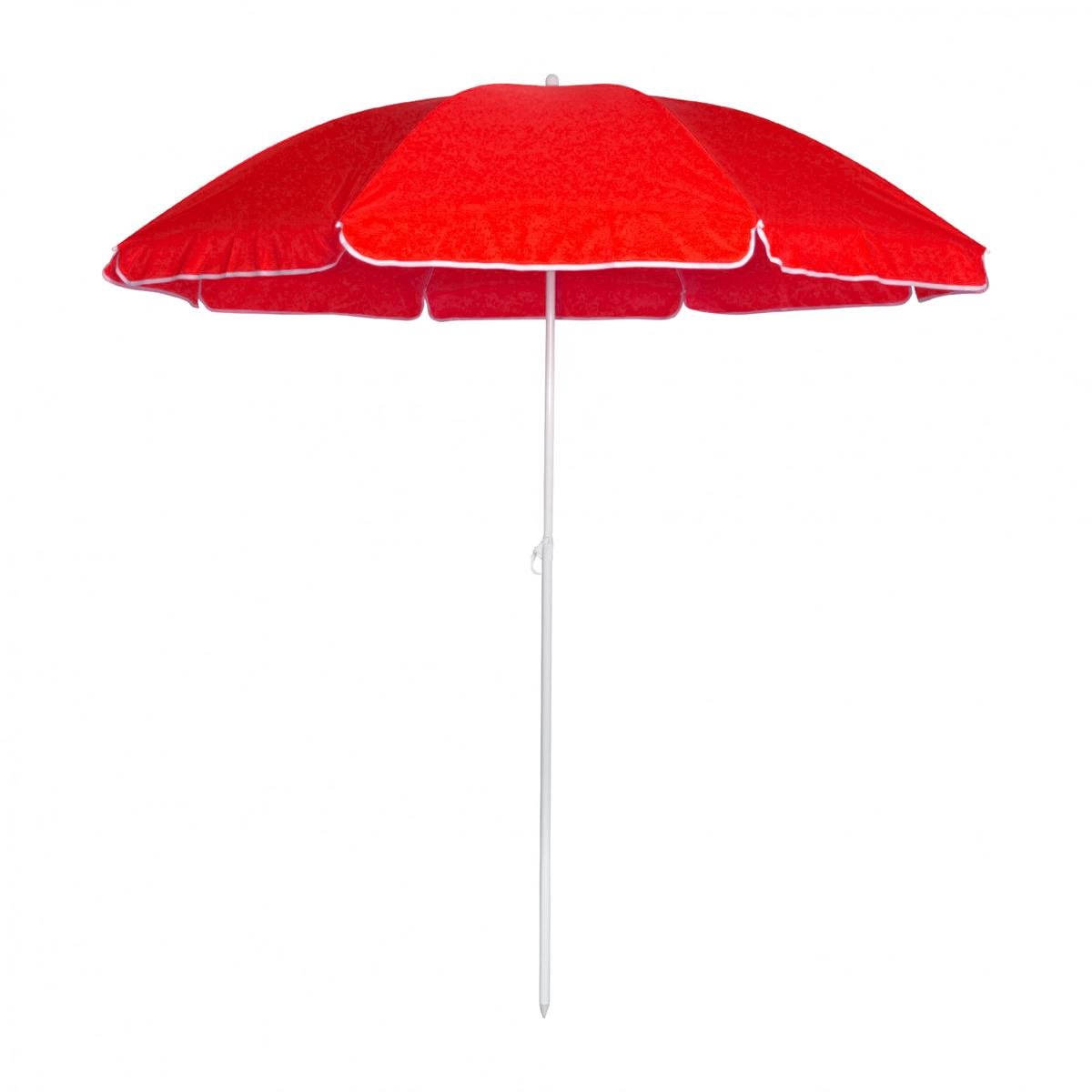 Пляжна парасоль від сонця Stenson 1,8 м Червоний (1008637-Red)