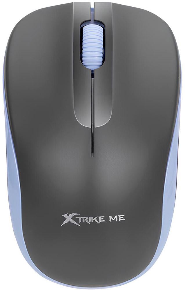 Комп'ютерна мишка бездротова Xtrike ME GW-116 2,4G 1000dpi 3кн Grey (GW-116GY) Комп'ютерна мишка бездротова Xtrike ME GW-116 2,4G 1000dpi 3кн Grey (GW-116GY)