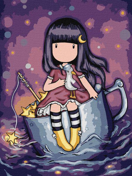 Картина по номерам Ideyka A Night's Quest Santoro Gorjuss Collection 30x40 см (Id-KHO8673)