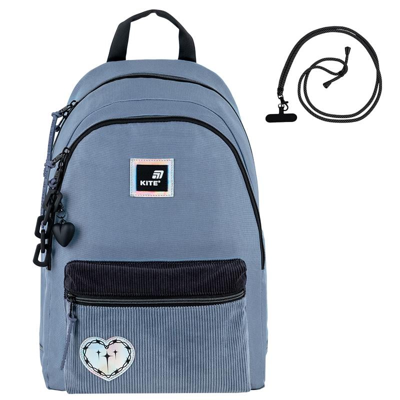 Рюкзак школьный с ортопедической спинкой KITE Education teens K25-2575M-1 (000995305)