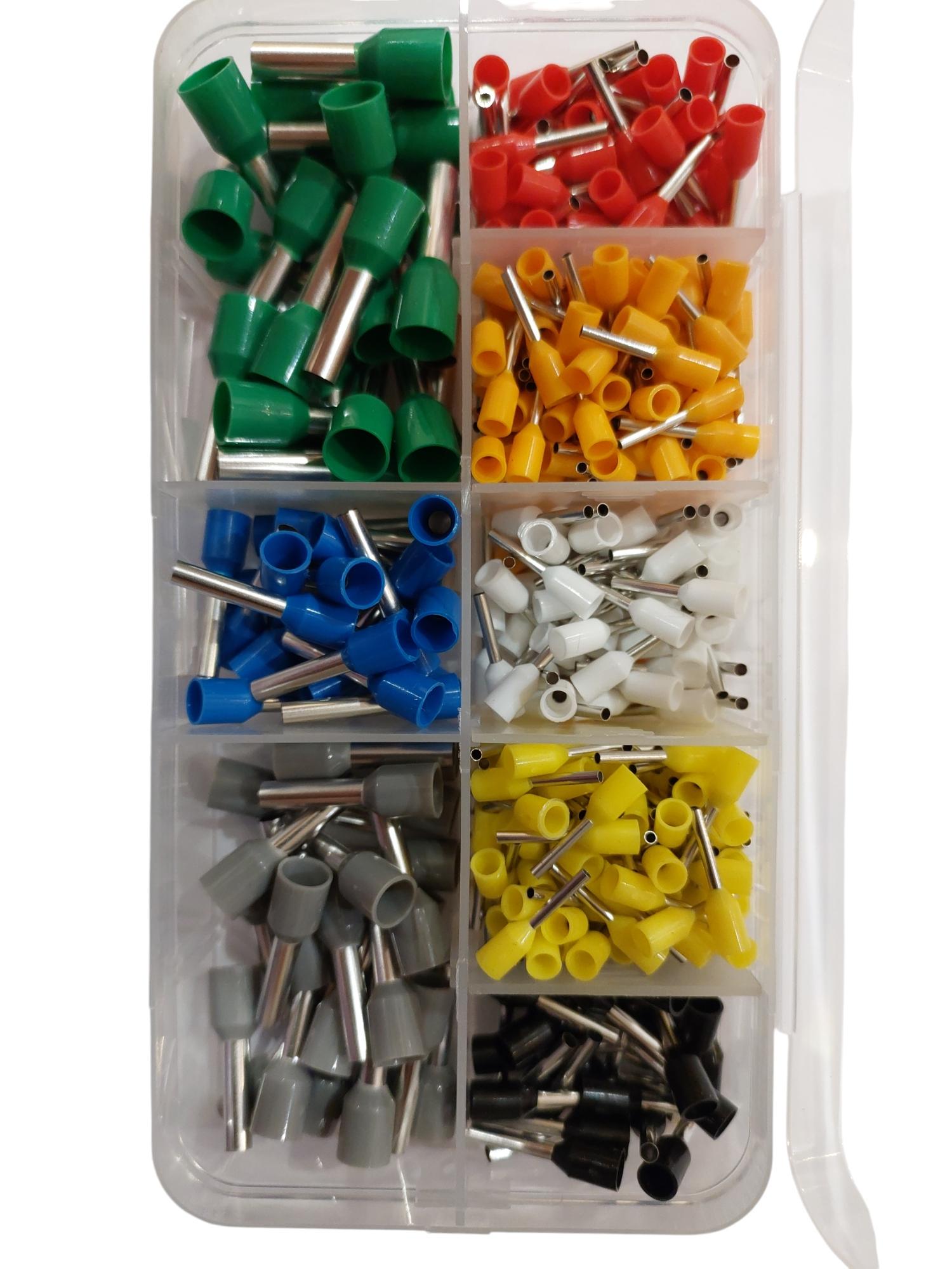 Набір обжимних трубчастих наконечників +30 400 шт. (100053372) - фото 3 Набір обжимних трубчастих наконечників +30 400 шт. (100053372) - фото 3