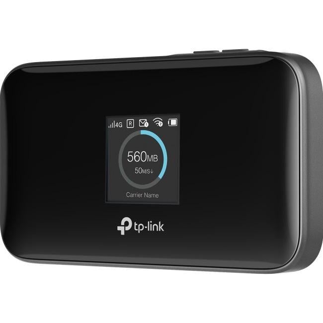 Маршрутизатор мобильный TP-Link M7750 Wi-Fi 5 AC1200 2,4/5 ГГц Nano SIM Micro-SD USB-C 3280 mAh Black (36943933)