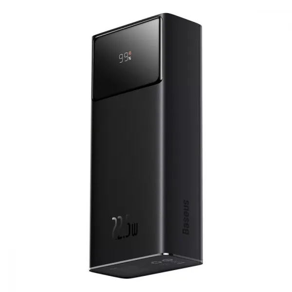 Повербанк BASEUS Star-Lord 30000 мАч 22,5W PD/QC Type-C быстрая зарядка Black (31718055)