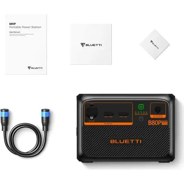 Додаткова батарея для зарядної станції BLUETTI B80P Expansion Battery Black - фото 5 Додаткова батарея для зарядної станції BLUETTI B80P Expansion Battery Black - фото 5