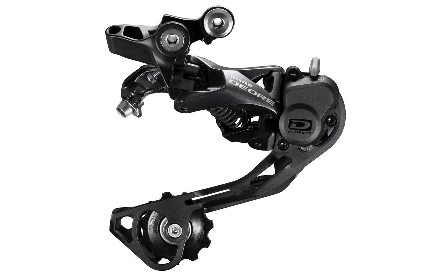 Переключатель скоростей задний Shimano RD-M6000SGS Deore Shadow+ 10 скоростей средний рычаг (DERB-071)