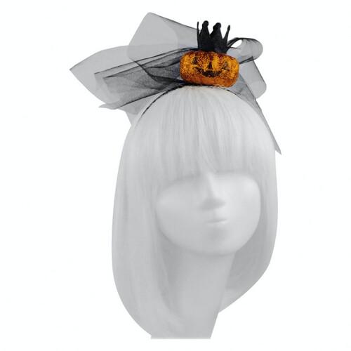 Обруч Принцесса тыковка мини SETA Decor 20-842