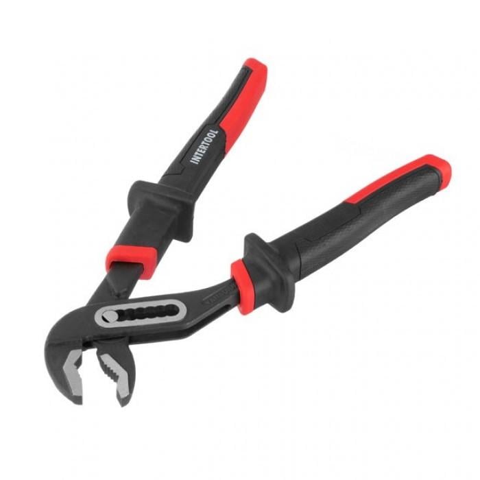 Клещи сантехнические STORM INTERTOOL NT-0165 кованая сталь 40CrV 250 мм (32407739)