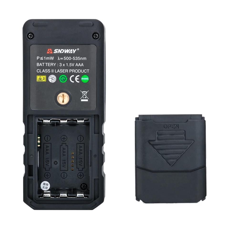 Лазерний далекомір Sndway SW-70G на 70 м Зелений - фото 4