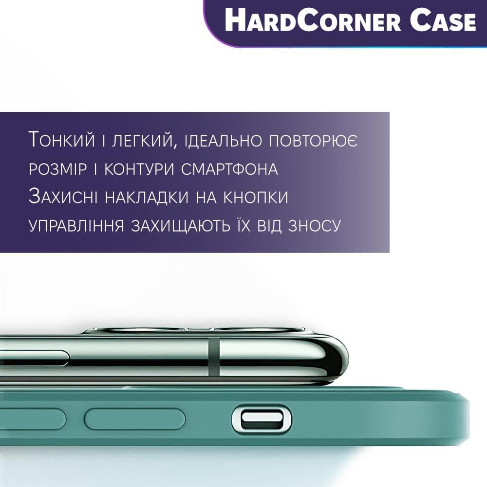 Силиконовый чехол HardCorner Samsung Galaxy A51 A515 (с микрофиброй) Khaki (34816-17) - фото 3