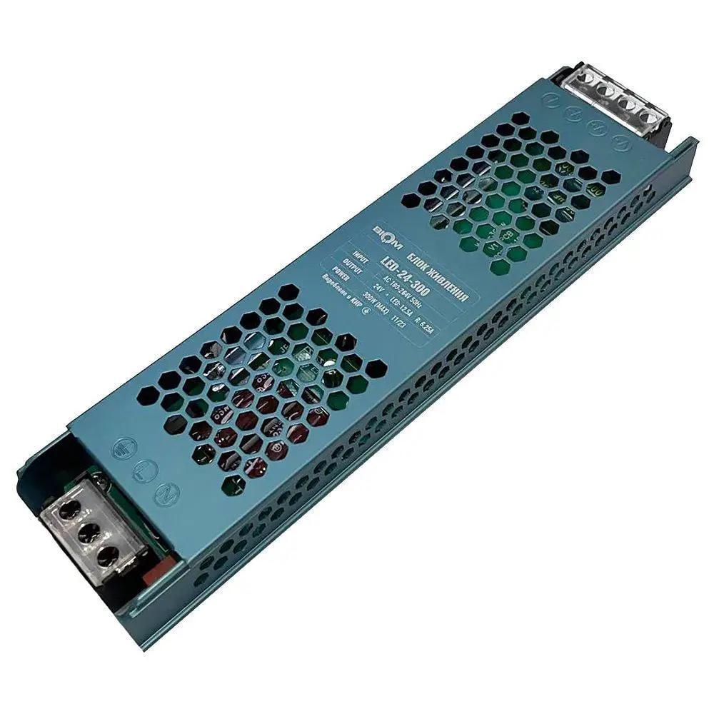 Блок питания Biom DC24 металлический узкий 300W 12,5A (LED-24-300/27774415) Блок питания Biom DC24 металлический узкий 300W 12,5A (LED-24-300/27774415)