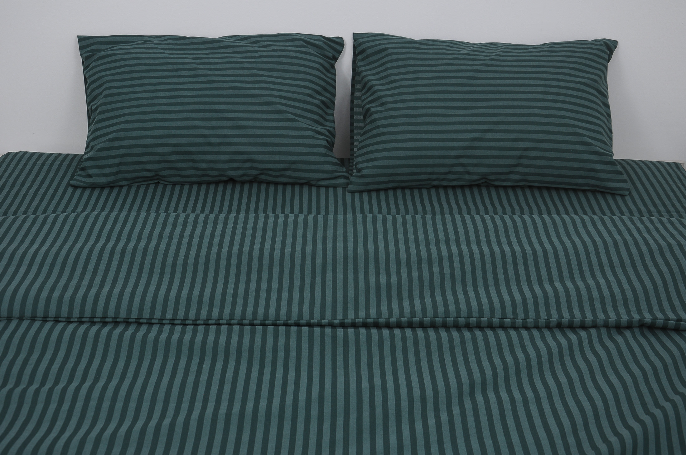 Комплект постельного белья полуторный Amore GLux-10057 бязь Изумрудный (KPB-A1,5-Glux-10057(50x70)_) - фото 2