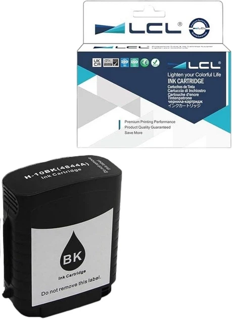 Картридж HP 10 C4844A сумісний з HP DesignJet Business Inkjet та OfficeJet 69 мл Чорний Картридж HP 10 C4844A сумісний з HP DesignJet Business Inkjet та OfficeJet 69 мл Чорний