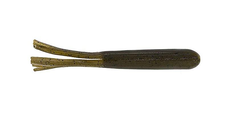 Силіконовий октопус Reins Legend Tube №002 їстівний 3.5" 8 шт. Green pumpkin (6681)