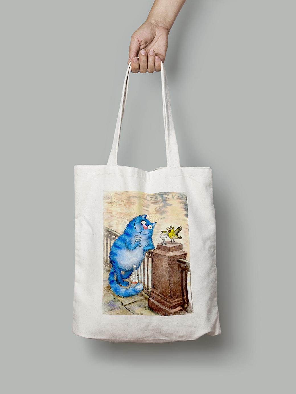 Эко-сумка Беседа на Фонтанке шопер (rinaz_20162225024_Bag)