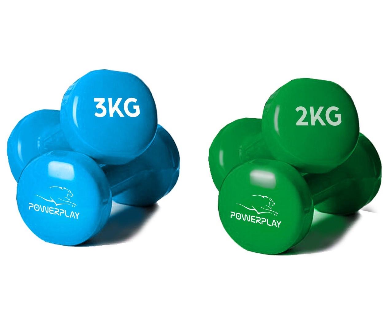 Набір гантелей в кейсі PowerPlay 4118 Fitness Dumbells 12 кг - фото 9