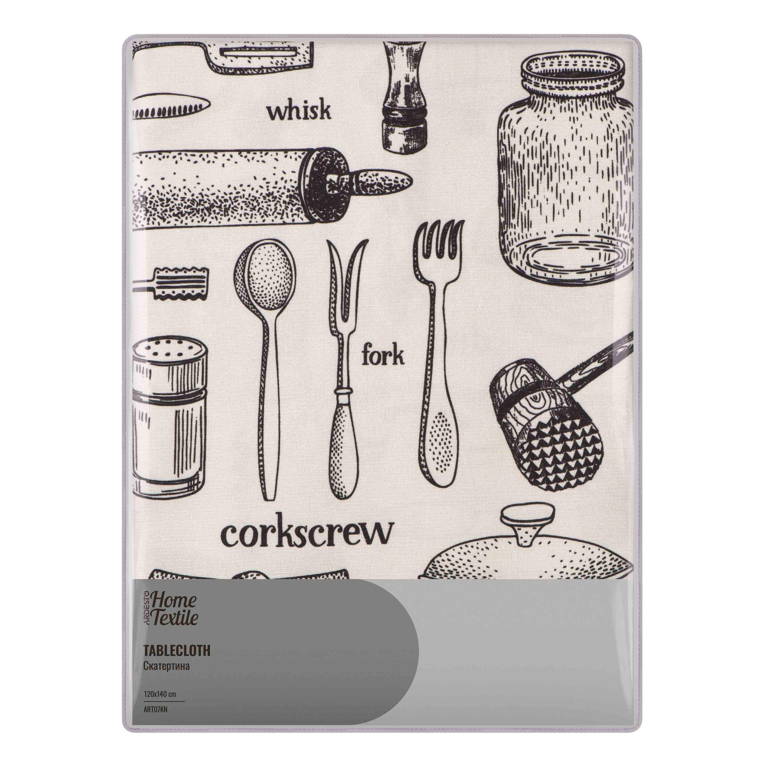 Скатерть Ardesto Kitchen 120x140 см (ART07KN) - фото 5 Скатерть Ardesto Kitchen 120x140 см (ART07KN) - фото 5