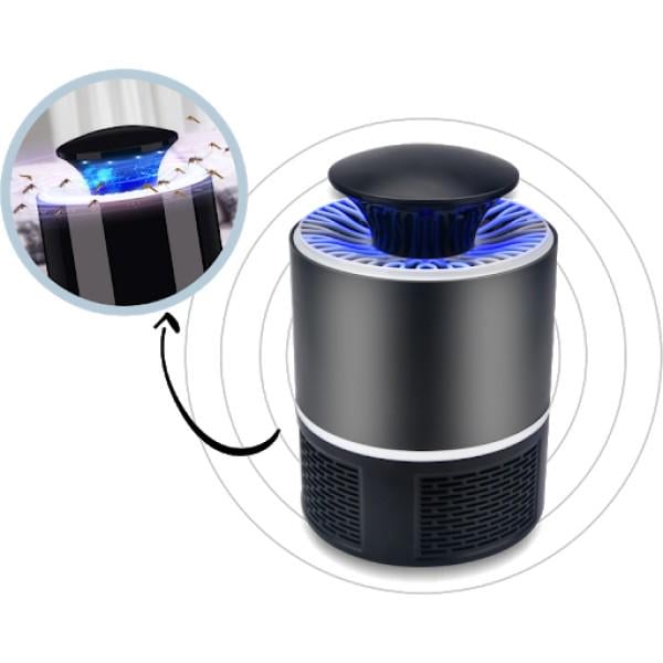 Ловушка для комаров Mosquito Killer Lamp USB 5 Вт Черный - фото 5