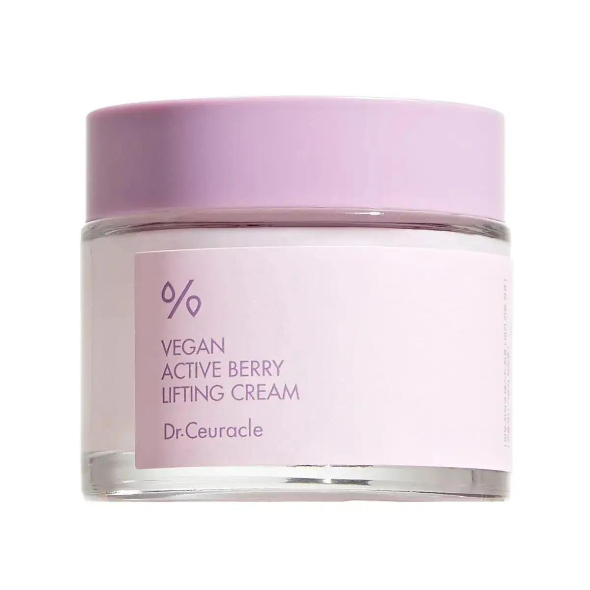 Лифтинг крем-гель с ресвератролом и экстрактом клюквы Dr.Ceuracle Vegan Active Berry Lifting Cream 75 г