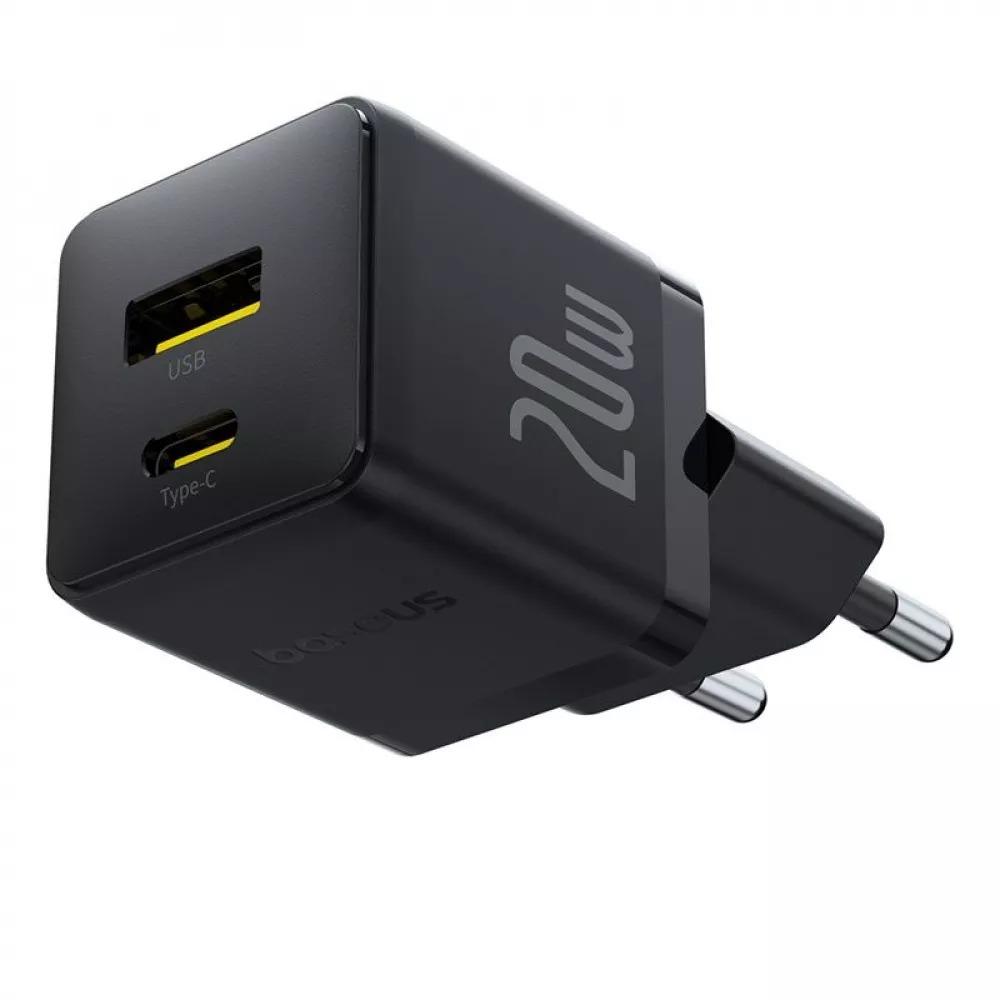 Зарядний пристрій BASEUS Palm Fast Charger Type-C 60W 1 м Black - фото 4