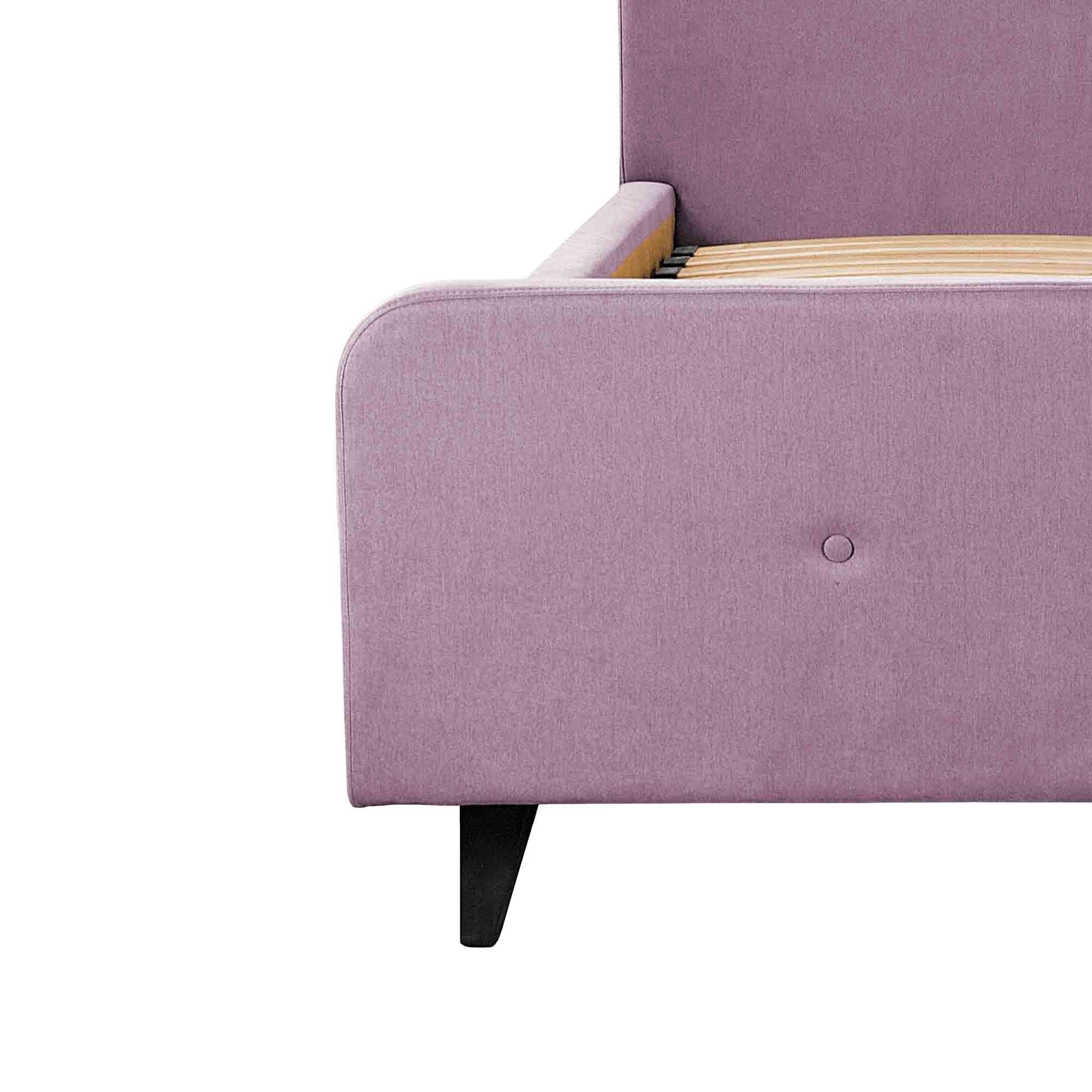 Кровать двуспальная Mishel VIP Wood Fibril 24 160х190 см Розовый - фото 6 Кровать двуспальная Mishel VIP Wood Fibril 24 160х190 см Розовый - фото 6