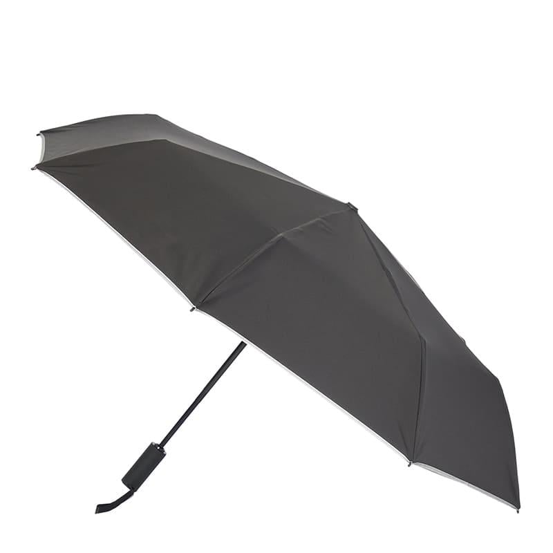 Зонтик-трость для взрослых автоматический Monsen (C18811wbl-black)