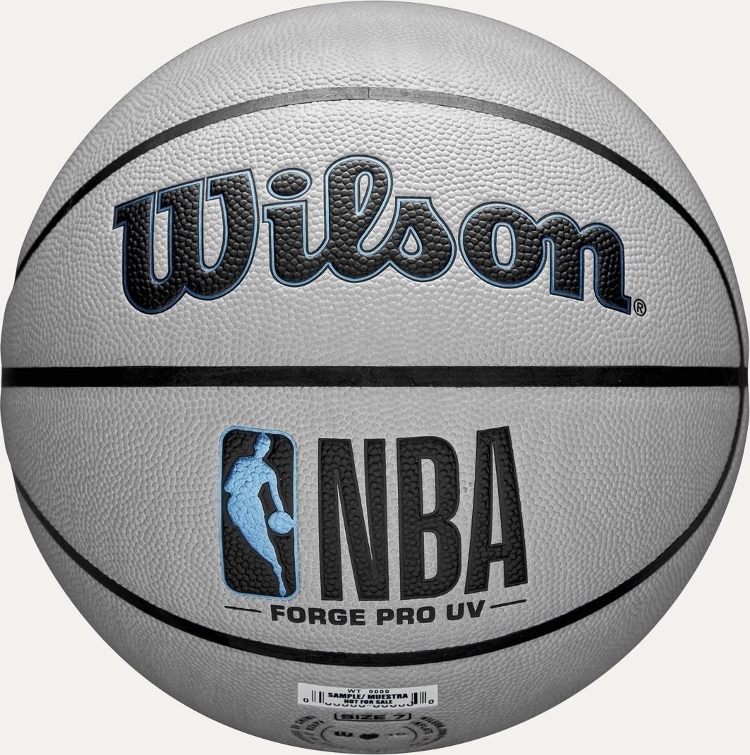Баскетбольний м'яч Wilson NBA FORGE PRO UV р. 7 Сіро-синій (WZ2010801XB7) - фото 4 Баскетбольний м'яч Wilson NBA FORGE PRO UV р. 7 Сіро-синій (WZ2010801XB7) - фото 4