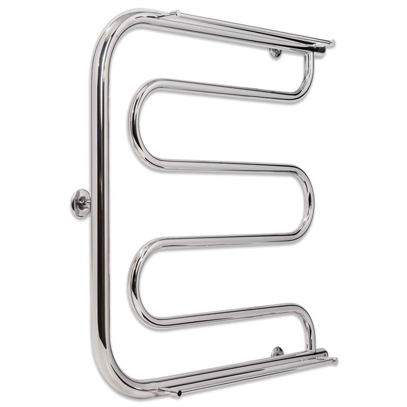 Полотенцесушитель водяной для ванной Laris Фокстрот П из нержавеющей стали 600х600 мм Хром (147-127-71207453)