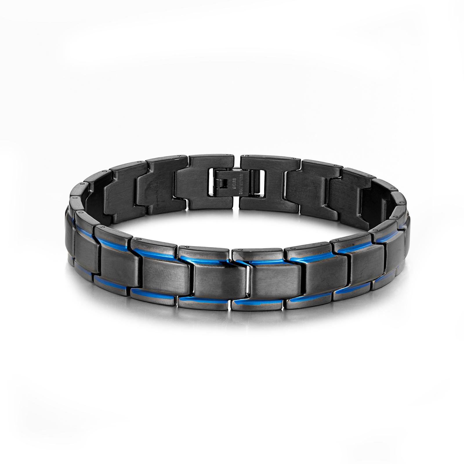 Браслет мужской из медицинской стали 21,5 см (BS-203)