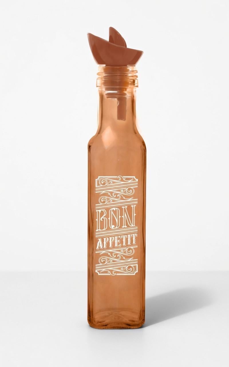 Бутылка для масла стекло Herevin Gold Rose 0,25 л (151421-145)