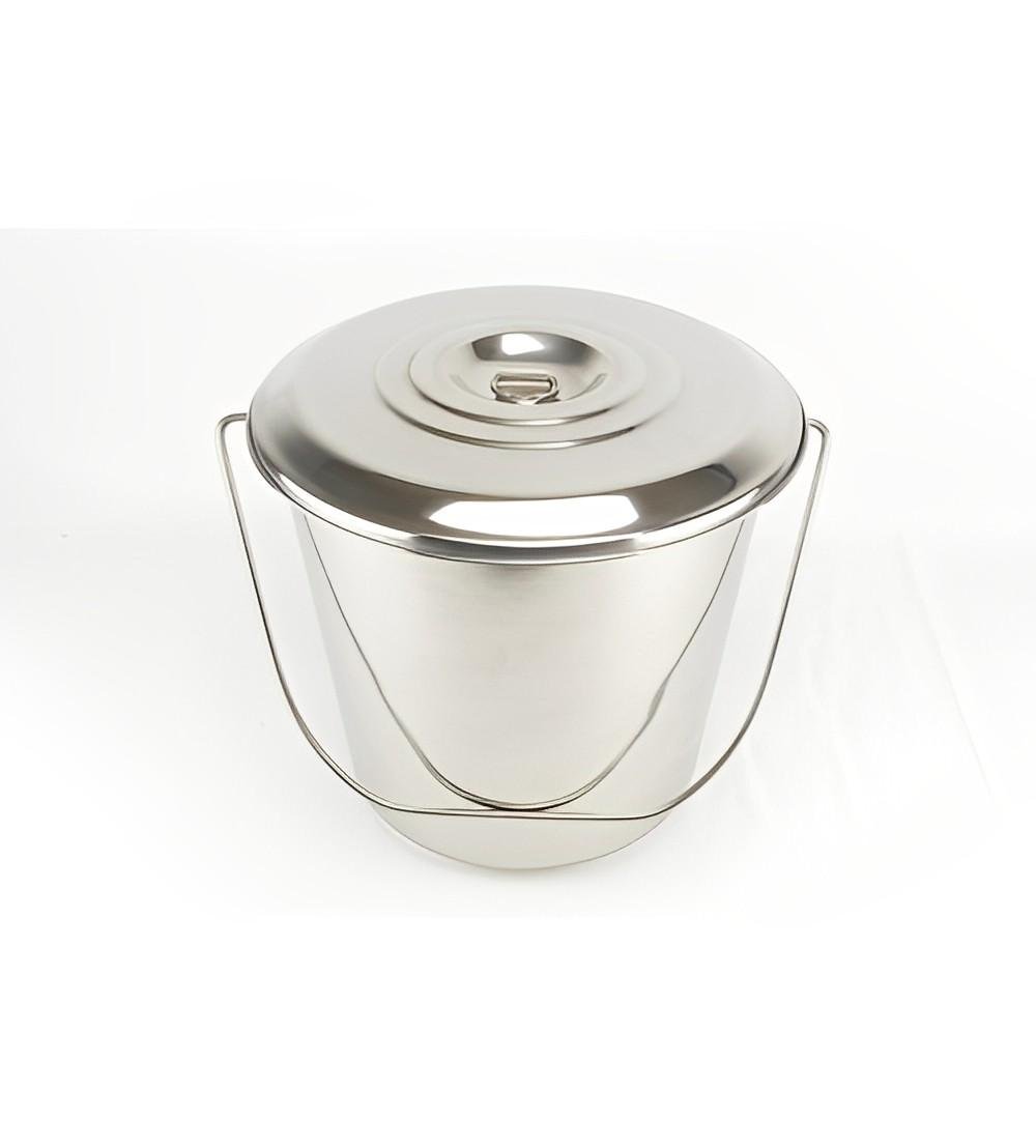 Ведро с ручкой и крышкой 10 л (81156)