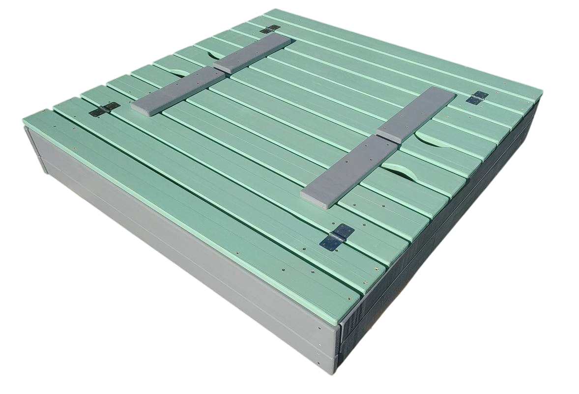 Пісочниця-трансформер із кришкою 1,2х1,2 м (27358112)