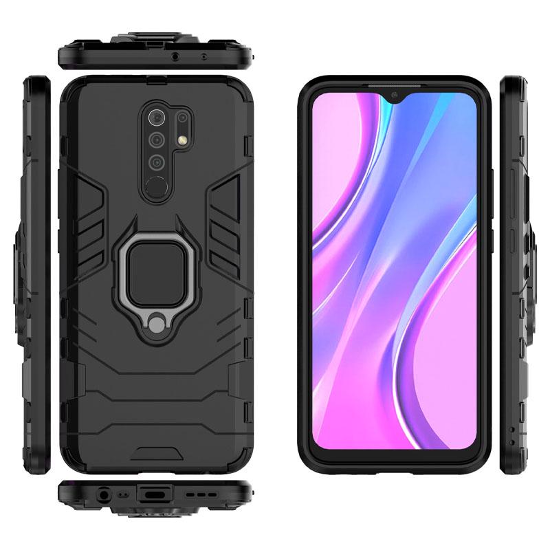 Ударостійкий чохол Transformer Ring for Magnet для Xiaomi Redmi 9 - фото 3