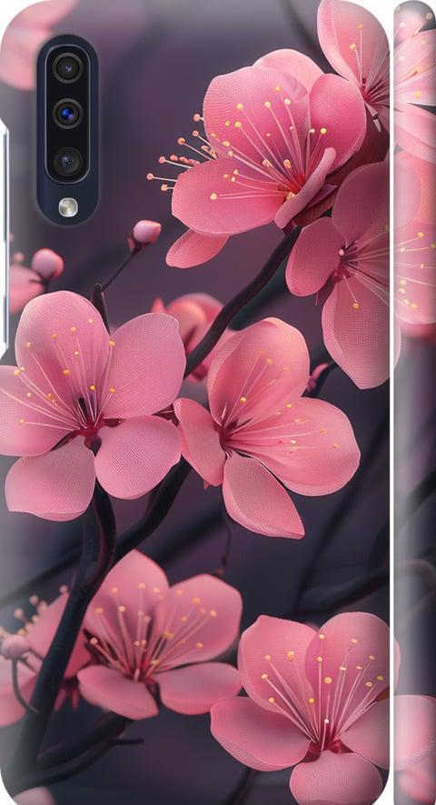 Чохол на Samsung Galaxy A50 2019 A505F Пурпурова сакура (6075m-1668-42517)