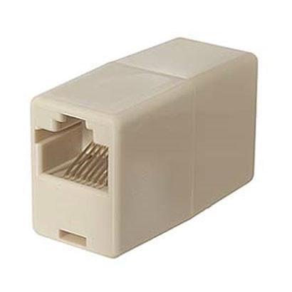 Соединитель RJ45 витая пара UTP Cat5e Cat6 F/F пластик (287798)