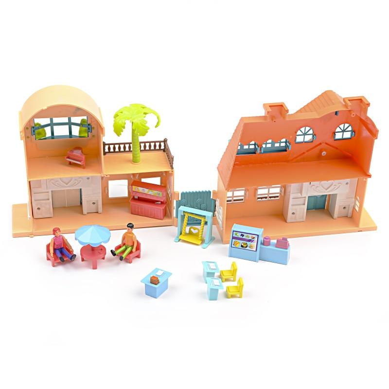 Игровой набор Кукольный домик/Ресторан с фигурками (IM434)