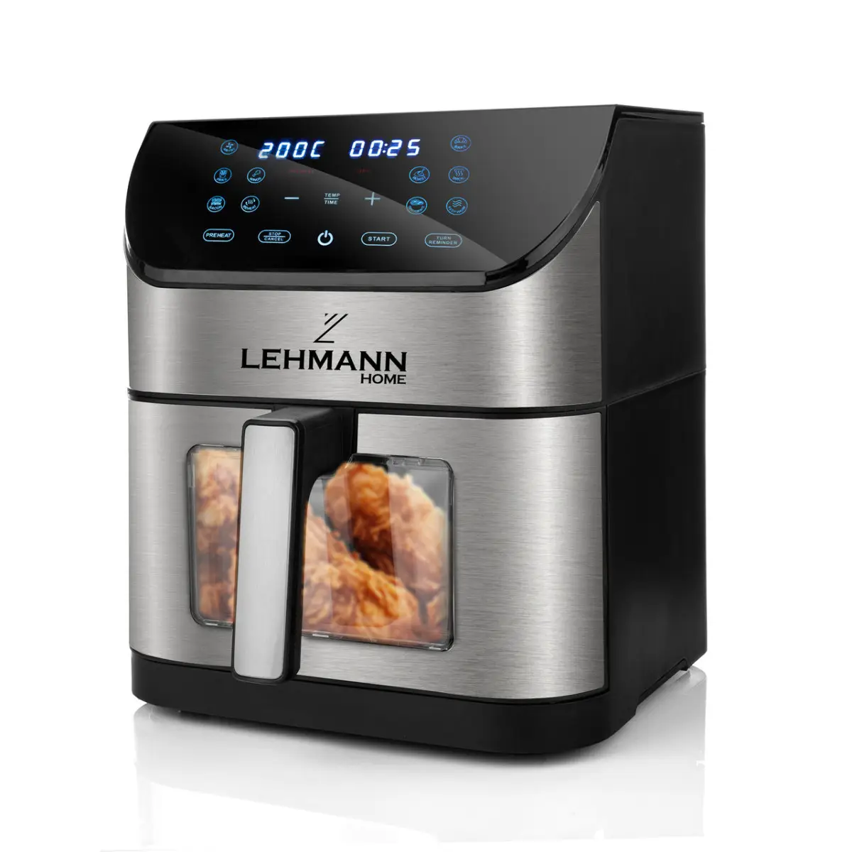 Аэрофритюрница сенсорная для дома Lehmann Tanzi 8 л (29913210)