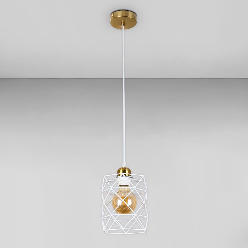 Люстра підвісна Light House LS-17192F-1 BRZ/WH Бронзовий з білим